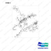 430201-01117 EGR - full parts diagram, item 3 marked - genuine Doosan / Bobcat forklift part