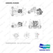 430201-01620 POWERTRAIN;G30G - full parts diagram, item 10 marked - genuine Doosan / Bobcat forklift part