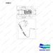430201-02300 CH/OV AR;HEATER GROUP T-3 - full parts diagram, item 5 marked - genuine Doosan / Bobcat forklift part
