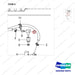 430201-02300 CH/OV AR;HEATER GROUP T-3 - parts diagram, item 5 shown - genuine Doosan / Bobcat forklift part