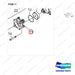 430201-02470 INLET MANIFOLD GP - parts diagram, item 11 shown - genuine Doosan / Bobcat forklift part