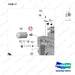 430201-02531 TRANSMISSION ASSY;TC HOUSING SUB - parts diagram, item 17 shown - genuine Doosan / Bobcat forklift part
