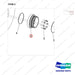 430201-02548 CONVERTER ASSY,TORQUE - parts diagram, item 2 shown - genuine Doosan / Bobcat forklift part