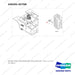 430201-02768 OPTION-INFO-LINK;PRESSURE S/W,D100/160 - full parts diagram, item 1 marked - genuine Doosan / Bobcat forklift part
