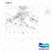 430208-01086 CASE ASSY;TM - parts diagram, item 19 shown - genuine Doosan / Bobcat forklift part