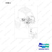 430208-01159 CH/OV AR-INFOLINK READY;CGC45S-9 - full parts diagram, item 2 marked - genuine Doosan / Bobcat forklift part