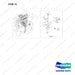 430208-01208 FUEL GP_SUB;D45S-9 FUEL UL DS TYPE - full parts diagram, item 15 marked - genuine Doosan / Bobcat forklift part