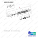 430210-00047 COUPLING ASSY - full parts diagram, item 4 marked - genuine Doosan / Bobcat forklift part