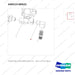 430213-00522 VALVE,FUEL LOCK;GROUP_PSI 4.3L - parts diagram, item 1 shown - genuine Doosan / Bobcat forklift part