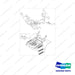 430213-00534 LINE GROUP;MAST OPERATING - full parts diagram - genuine Doosan / Bobcat forklift part