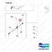 430213-00779 AXLE,DRIVE;DD20B - parts diagram, item 48 shown - genuine Doosan / Bobcat forklift part