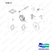 430216-00742 ACCESSORIES AND SERVICE PARTS GP - full parts diagram, item 13 marked - genuine Doosan / Bobcat forklift part