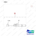 430216-00755 JOINT ASSY;WG3800 PN DF; ACCESSORIES AND - parts diagram, item 1 shown - genuine Doosan / Bobcat forklift part