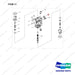 430221-00154 VALVE ASSY;LIFT SECTION - full parts diagram, item 11 marked - genuine Doosan / Bobcat forklift part