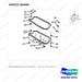 430221-00466 BASE ENGINE GROUP_02;GM3.0L - parts diagram, item 57 shown - genuine Doosan / Bobcat forklift part