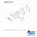 430221-01137 PIPE,WATER OUTLET;2.4L_GROUP - full parts diagram, item 1 marked - genuine Doosan / Bobcat forklift part