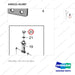 430221-01387 TANK,UREA - parts diagram, item 20 shown - genuine Doosan / Bobcat forklift part