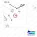 430221-01633 BLOCK,CYLINDER;GCT GK25 ENGINE - parts diagram, item 1-02 shown - genuine Doosan / Bobcat forklift part