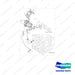 430221-01874 TURBOCHARGER - full parts diagram - genuine Doosan / Bobcat forklift part