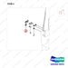 430221-01918 GUARD GROUP,OVERHEAD - parts diagram, item 4 shown - genuine Doosan / Bobcat forklift part