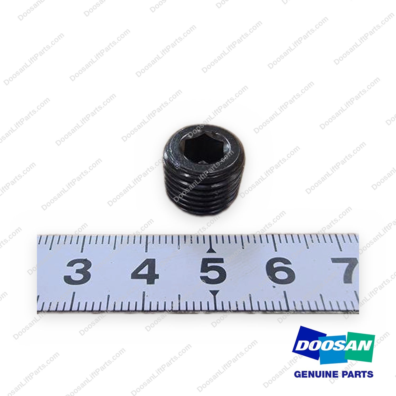 430221-01947 - Hydraulic Plug - OEM Doosan Daewoo Bobcat