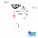 430221-02061 INLET MANIFOLD GP - parts diagram, item 17 shown - genuine Doosan / Bobcat forklift part
