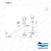 430221-02091 VALVE ASSY,BRAKE - parts diagram, item 14 shown - genuine Doosan / Bobcat forklift part