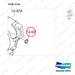430221-02560 BLOCK ASSY,CYLINDER;DN03 - parts diagram, item 12-02 shown - genuine Doosan / Bobcat forklift part