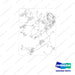 430225-00308 COOLER LINES GROUP - full parts diagram - genuine Doosan / Bobcat forklift part