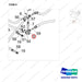 430225-00309 COOLER LINES GROUP - parts diagram, item 9 shown - genuine Doosan / Bobcat forklift part