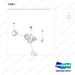 430225-00367 MOUNTING GROUP;INFOLINK SENSOR - parts diagram, item 1 shown - genuine Doosan / Bobcat forklift part