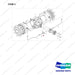 430225-00425 AXLE GROUP,DRIVE;MD40A - full parts diagram, item 3 marked - genuine Doosan / Bobcat forklift part