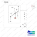430225-00474 AXLE,DRIVE;DD20B - parts diagram, item 45 shown - genuine Doosan / Bobcat forklift part