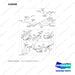 43DM8 WIRE HARNESS - full parts diagram, item 2 marked - genuine Doosan / Bobcat forklift part