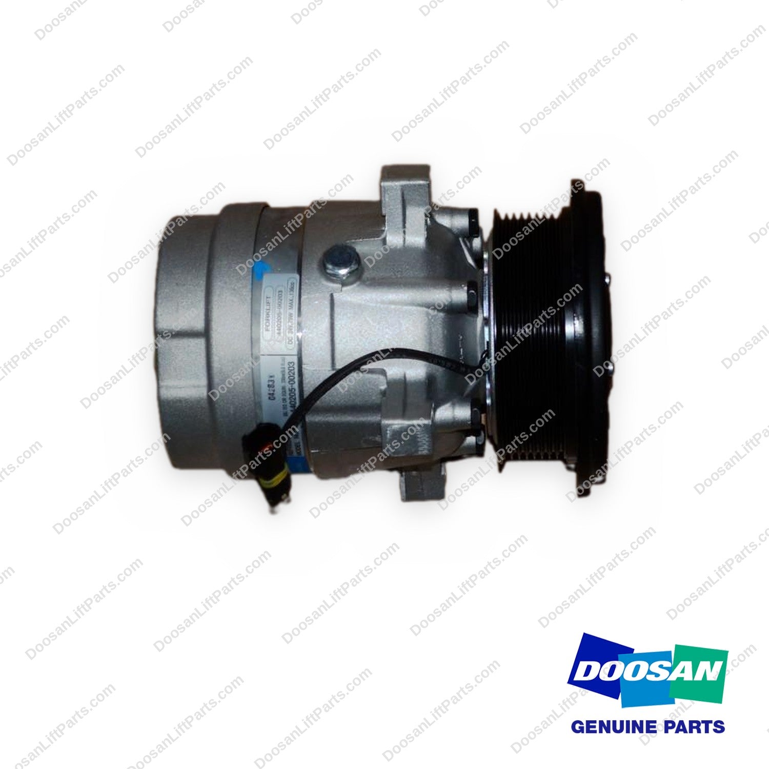 440205-00203 - Air Con Compressor Assembly - OEM Doosan Daewoo Bobcat
