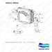 440211-00010 RADIATOR GROUP;G25P-5 PLUS - full parts diagram, item 1 marked - genuine Doosan / Bobcat forklift part