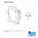 440211-00245 RADIATOR ASSY;DV180S-7 COOLING MODULE AS - full parts diagram, item 1 marked - genuine Doosan / Bobcat forklift part
