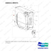 440211-00371 RADIATOR ASSY;D70S 2 T-4 INT COOLING MO - full parts diagram, item 1 marked - genuine Doosan / Bobcat forklift part