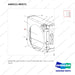 440211-00371 RADIATOR ASSY;D70S 2 T-4 INT COOLING MO - parts diagram, item 1 shown - genuine Doosan / Bobcat forklift part