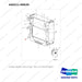 440211-00639 Cooling Module- Heavy Duty - full parts diagram, item 1 marked - genuine Doosan / Bobcat forklift part