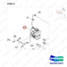 450107-00123 COOLING LINES GROUP;GC15S,OPEN CORE - parts diagram, item 41 shown - genuine Doosan / Bobcat forklift part