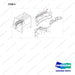 460103-01927 BOARD,DASH;ASSY - full parts diagram, item 5 marked - genuine Doosan / Bobcat forklift part