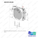460105-00184 RADIATOR GROUP;GC15S,HMC2.4L - full parts diagram, item 1-07 marked - genuine Doosan / Bobcat forklift part