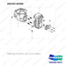 460105-00586 MIXER,FUEL;2.4L_GROUP - full parts diagram, item 4 marked - genuine Doosan / Bobcat forklift part