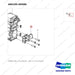 460105-00586 MIXER,FUEL;2.4L_GROUP - parts diagram, item 4 shown - genuine Doosan / Bobcat forklift part