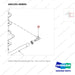 460105-00805 VALVE,THROTTLE;GROUP_PSI 4.3L - parts diagram, item 2 shown - genuine Doosan / Bobcat forklift part