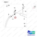 460105-01285 RADIATOR GROUP;GC45S-9(KUBOTA) - parts diagram, item 17 shown - genuine Doosan / Bobcat forklift part