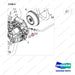 460105-01376 TRANSMISSION GROUP;GC15S-9 - parts diagram, item 9 shown - genuine Doosan / Bobcat forklift part