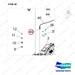 460105-01505 AXLE ASSY,DRIVE;DD20C - parts diagram, item 46 shown - genuine Doosan / Bobcat forklift part