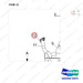 460108-00018 HEATER ASSY - parts diagram, item 12 shown - genuine Doosan / Bobcat forklift part